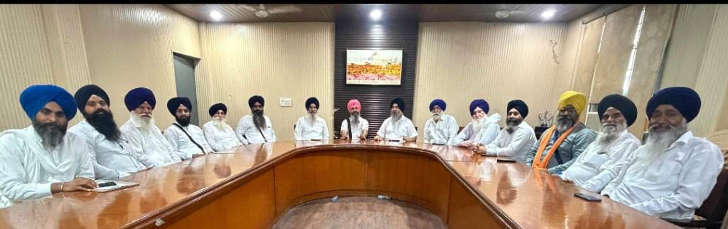 अकाल पंथक मोर्चा की मीटिंग में पंथक मुद्दों पर गंभीर मंथन